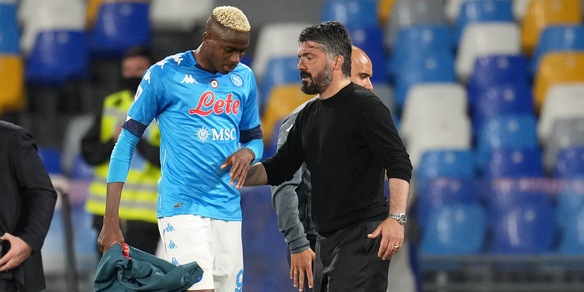 Osimhen saluta Gattuso: "Non dimenticherò cosa hai fatto per me"