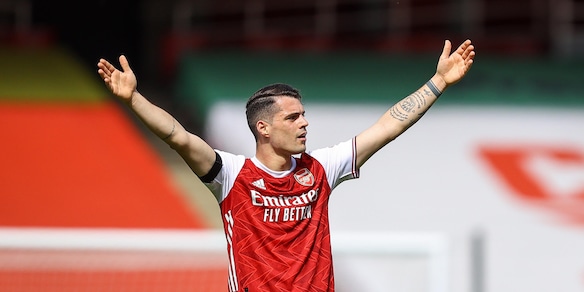 Roma, Mourinho ha chiesto Xhaka: l'Arsenal vuole 25 milioni