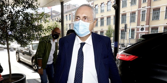 Lotito: "Oggi l'annuncio di Sarri? Non lo so..."