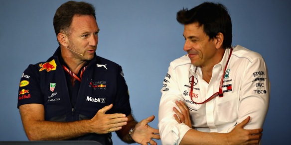 F1, Horner: "Wolff ha avuto vita fin troppo facile negli ultimi sette anni"
