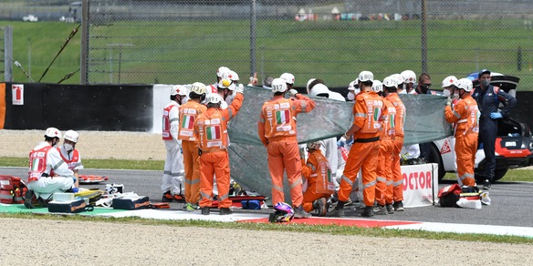 Moto3: intervento nella notte per Dupasquier, resta in gravi condizioni