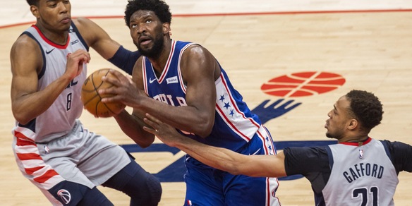 Nba Playoff: Embiid domina i Wizards, Portland pareggia