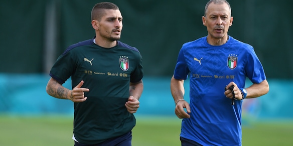 Italia, differenziato per Florenzi. Verratti ancora a parte