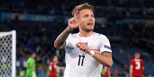 Italia, l'esultanza di Immobile: "Ce l'ha chiesta Lino Banfi"