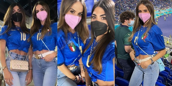 Jessica Immobile e Jenny Insigne scatenate per l'Italia!