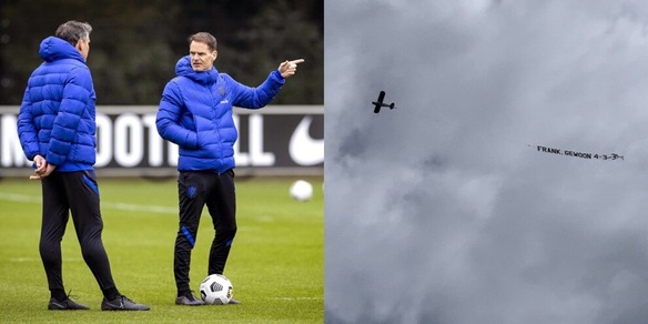 Europei, aereo "consiglia" De Boer: "Cambia modulo all'Olanda" Europei, aereo "consiglia" De Boer: "Cambia modulo all'Olanda"