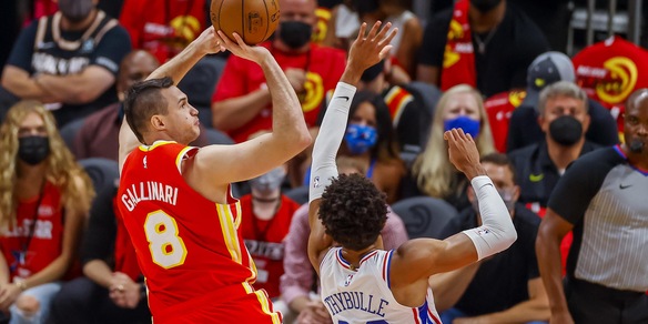 Playoff Nba, Atlanta vola con Gallinari: finale a un passo