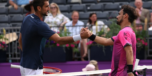 ATP Queen's Championships, Fognini eliminato da Cilic agli ottavi
