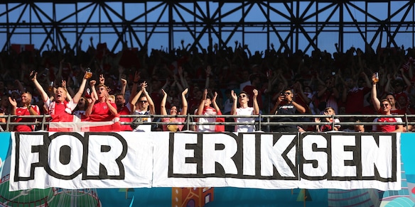 La paura per Eriksen: l'iniziativa di un bambino di 7 anni