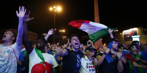 Europei, boom di ascolti per Belgio-Italia: oltre 15 milioni