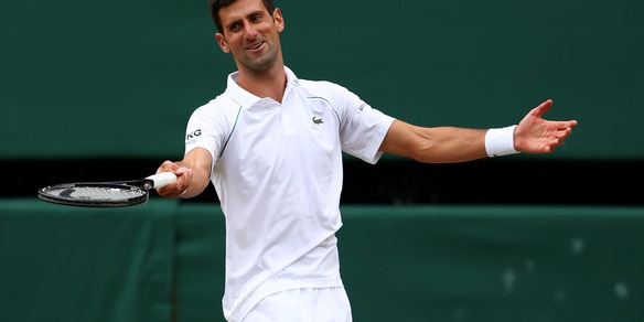 Djokovic e la finale con Berrettini: "Tifo l'Italia, ma solo a Wembley"