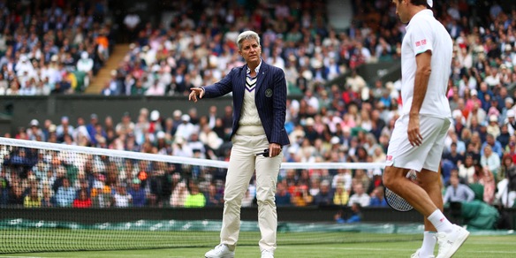 Wimbledon, Cicak prima donna arbitro a dirigere la finale maschile