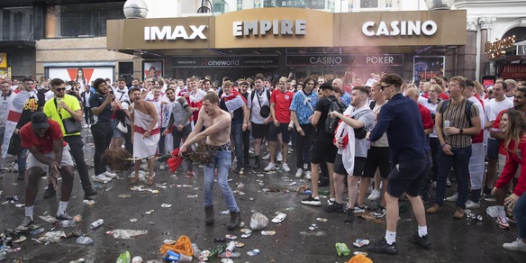 Incidenti nella finale di Euro 2020, la Uefa punisce l'Inghilterra