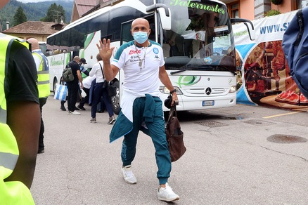 Il Napoli è arrivato a Dimaro: Spalletti davanti a tutti