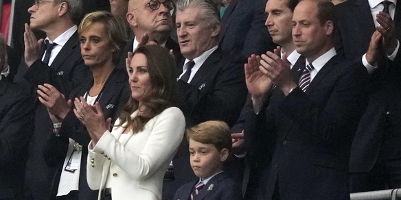 "Dopo la finale con l'Italia il principe George è in pericolo"