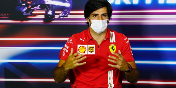 F1: Carlos Sainz a Fiorano sulla Ferrari SF71H