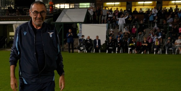 Sarri giura amore alla Lazio: "Qui mi sento a casa"