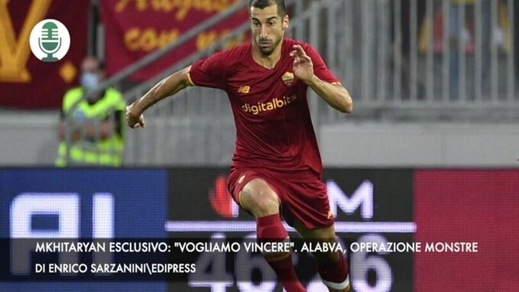 Mkhitaryan esclusivo: "Vogliamo vincere". "La Superlega va avanti"