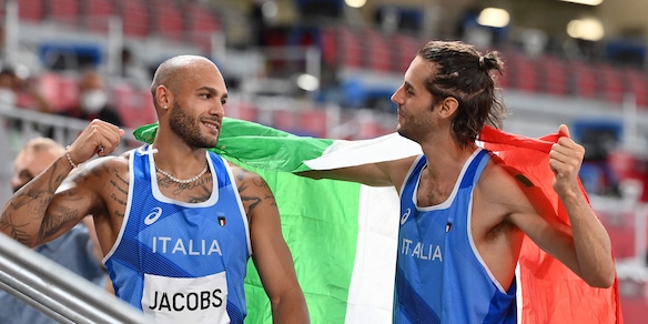 Jacobs-Tamberi, notte insonne: accoglienza da star al Villaggio