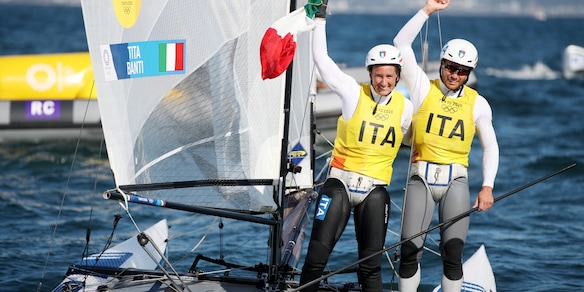 Olimpiadi, Tita e Banti show: medaglia d'oro nel Nacra 17