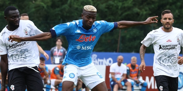 Napoli, Osimhen non partirà per la trasferta di Cracovia