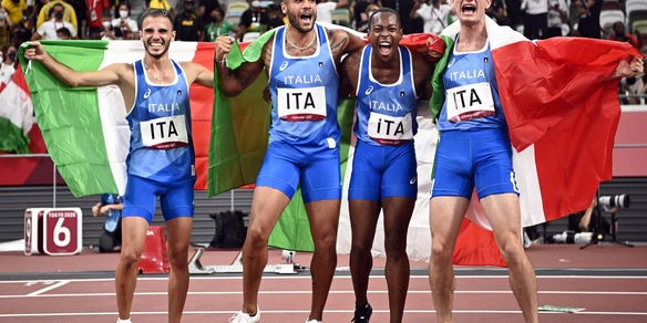 Oro nella staffetta 4x100, i complimenti di Mattarella e Draghi