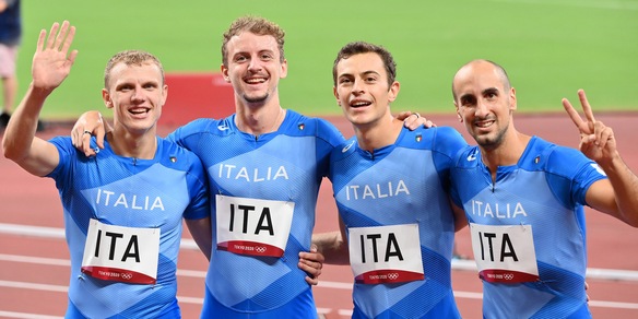 Italia, settimo posto nella 4x400: il record italiano non basta