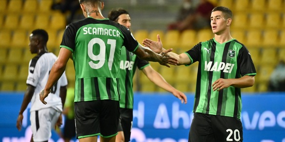 Sassuolo-Vicenza 3-1: in gol Haraslin, Boga e Raspadori