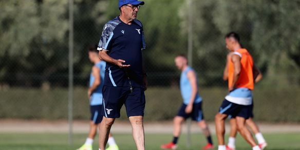 Lazio, Sarri è un martello: mai lavorato così tanto