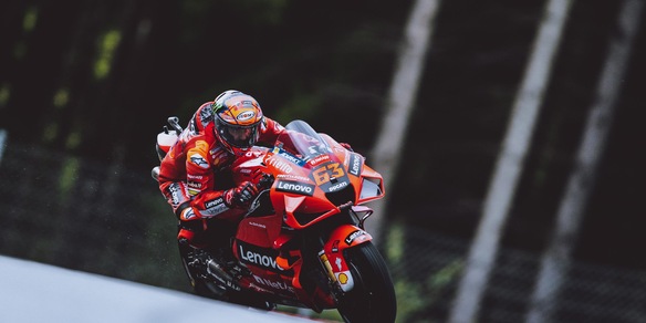 MotoGp, Gp Austria: Bagnaia davanti nelle terze libere, Rossi in Q1