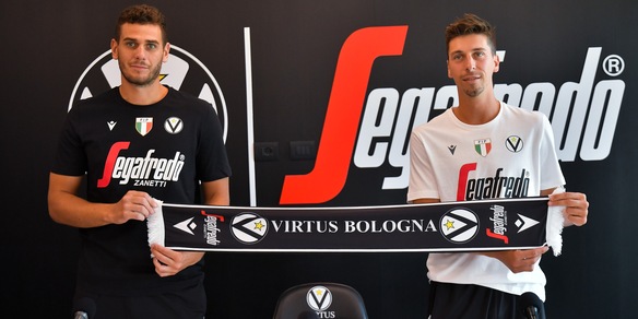 Virtus Bologna, presentati Ceron e Ruzzier: "Il nucleo italiano"