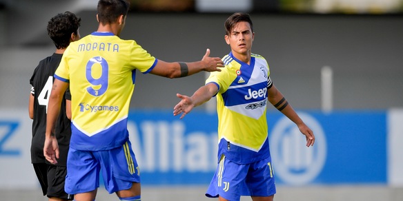 Dybala e Morata 'caldi': la Juve batte 3-0 la U23