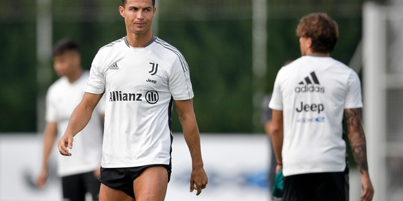 Juve, Ronaldo ko: lascia l'allenamento in anticipo