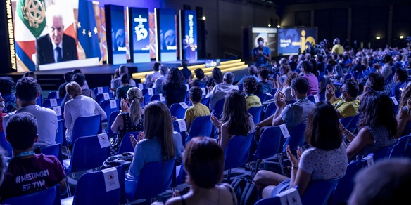 Meeting dell’Amicizia fra i Popoli di Rimini con Pessina, Giovinazzi e la Vezzali