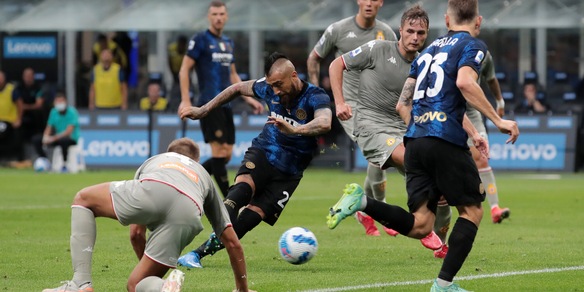 Inter-Genoa 4-0: tabellino, statistiche e marcatori