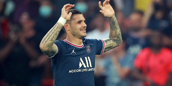 Psg, tegola Icardi: distorsione alla spalla per l'argentino