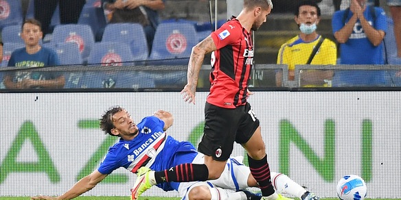 Sampdoria, per Gabbiadini distorsione alla caviglia sinistra