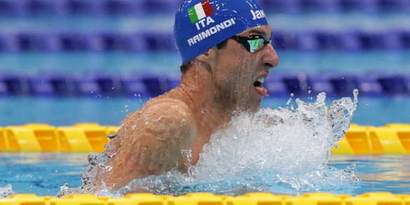 Paralimpiadi, 4° oro azzurro: è di Raimondi nei 100 rana