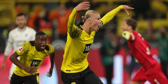 Haaland fa impazzire il Dortmund: steso l'Hoffenheim al 91'