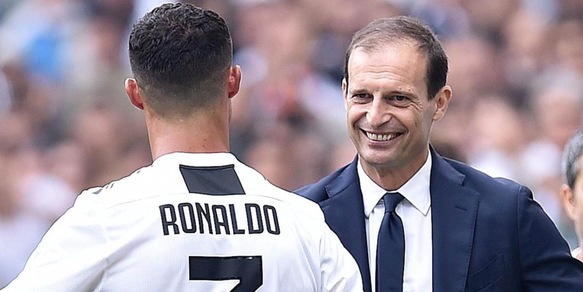 La frase di Allegri che "cancella" Ronaldo dalla Juve
