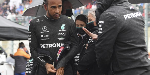 F1 Gp Belgio, Hamilton: "Sapevamo che la pista non sarebbe migliorata"