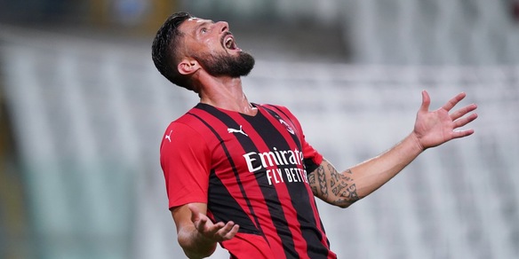 Milan, Giroud positivo al Covid 19: il comunicato del club
