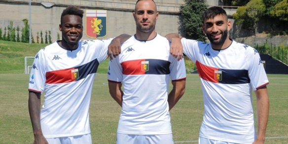 Genoa, Caicedo e Fares testimonial della 2ª maglia