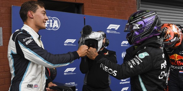 F1, Hamilton elogia Russell: "George è il futuro, continuerà a crescere"