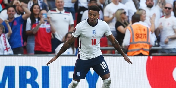 Lingard, un "Siuu" per Ronaldo dopo il gol per l'Inghilterra