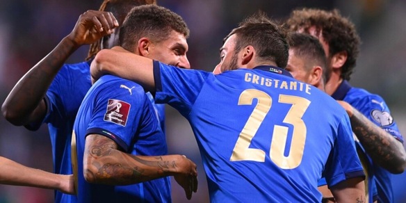 Di Lorenzo festeggia il primo gol con l’Italia: “Volevo crossare”