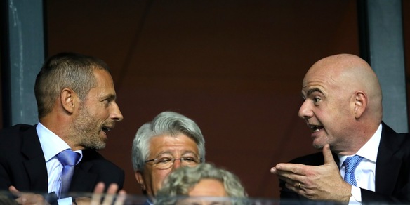 Fermate Infantino e Ceferin!