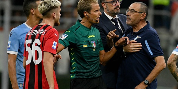 Lazio, stangata per Sarri: due giornate di squalifica