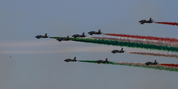 Udinese-Napoli, Frecce Tricolori alla Dacia Arena