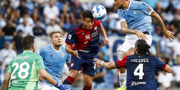 Lazio-Cagliari 2-2: tabellino, statistiche e marcatori